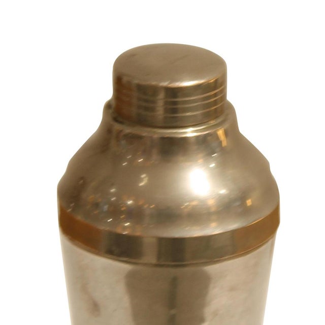 Alpaca Cocktail Shaker with Screw Cap, Italy, 1960 For Sale - Image 4 of 9