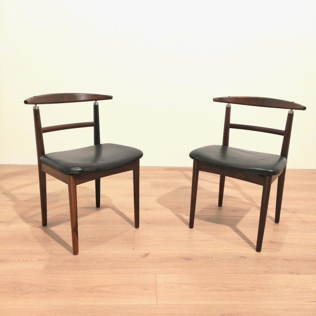 Danish Chairs by Helge Sibast & Borge Rammeskov for Sibast Furniture, 1960s, Set of 2 For Sale - Image 9 of 9