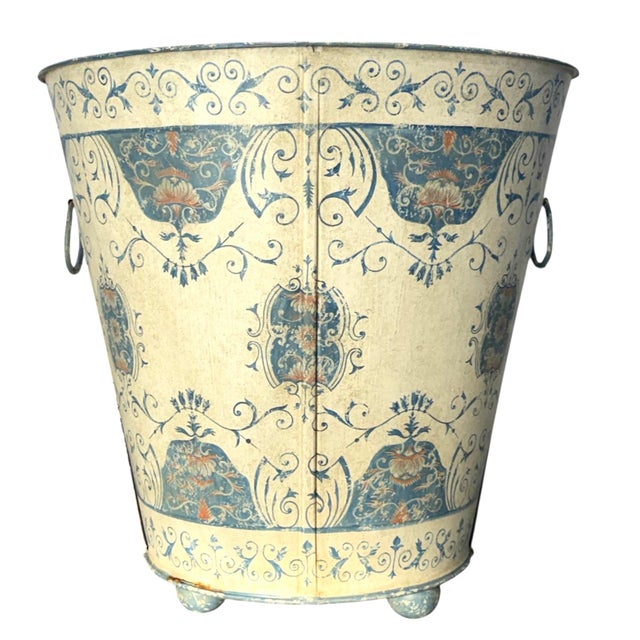 Metal John Rosselli and Furlow Gatewood "James" Jardiniere. For Sale - Image 7 of 12