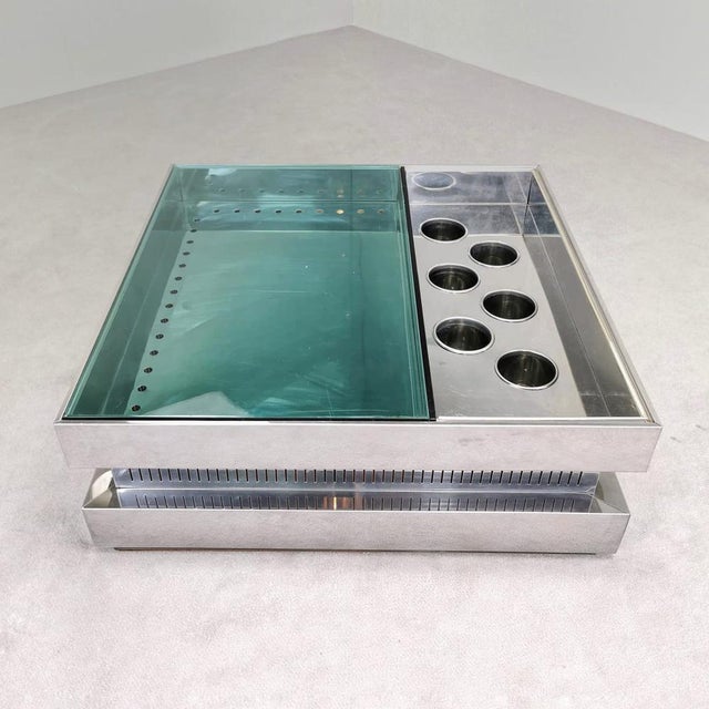 lluminated Glass Coffee Table, 1970s For Sale - Image 16 of 16