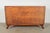 French Regency Louis XVI Carved Mahogany Bow Front Sideboard or Bar Cabinet, Circa 1940s For Sale - Image 13 of 14