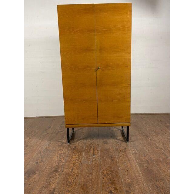 Vintage Two Door Closet by Drevo Union, 1965 For Sale - Image 7 of 7