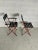 Zanotta Celestina Folding Chairs attributed to Marco Zanusso for Zanotta, 1970s, Set of 2 For Sale - Image 4 of 13