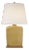 Thomas O'Brien by Visual Comfort Signature Mimi Table Lamp in Light Honey with Linen Shade For Sale