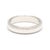 Modern Tiffany & Co Band Ring, Platinum, Ring Size 8.25, Stackable For Sale - Image 3 of 5