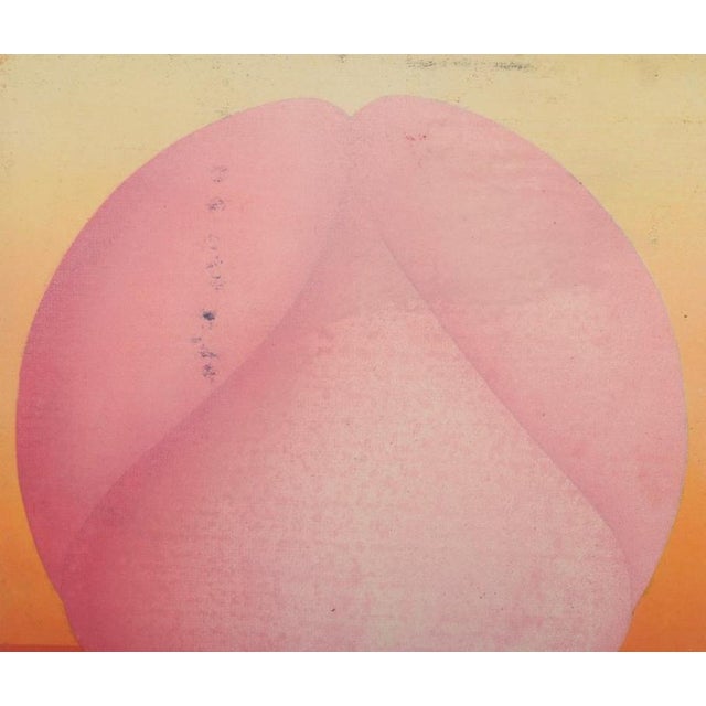 Modern R, Wagner, Semi-Abstract Composition, 1970, Oil on Board For Sale - Image 3 of 10