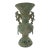 Chinese Archaic Bronze Ware Fengshui Ritual Vessel Hu Vase With Dragon Handles For Sale
