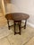 Wood Antique Oak Drop Leaf Gateleg Table, 1900 For Sale - Image 7 of 8