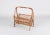 Mid-Century French Riviera Bamboo, Rattan and Wicker Magazine Rack, Italy, 1960s For Sale - Image 6 of 13