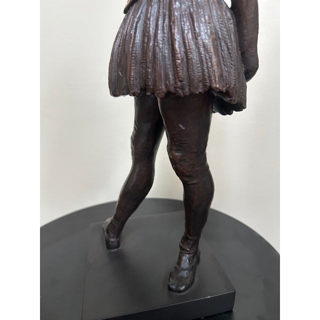 Authorized Degas Little Dancer Sculpture Statue Figurine For Sale - Image 15 of 16