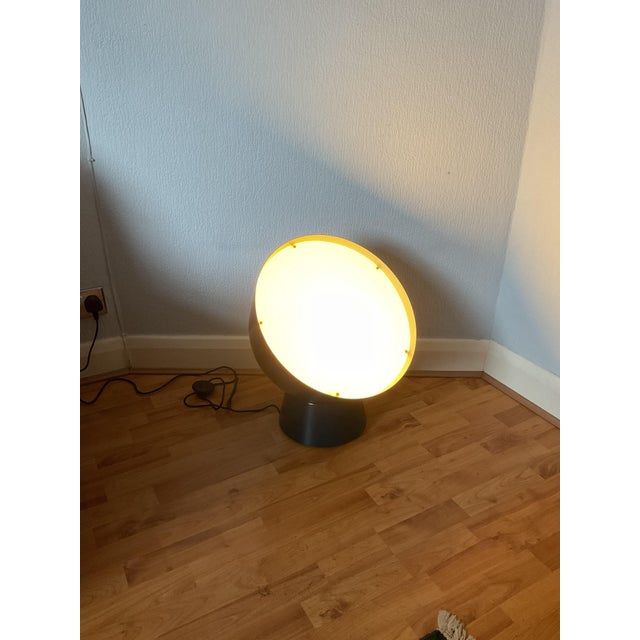 A beautiful xl floor lamp designed ola wihlborg for ikea for the ps series. A real eye catcher with a deep metal blue body...