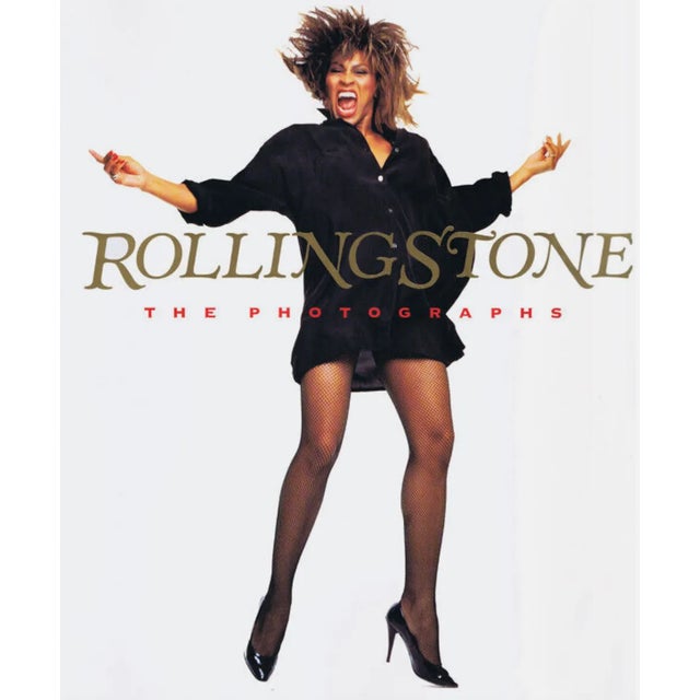 1980s "Tina Turner Rolling Stone: The Photographs" Art Poster For Sale