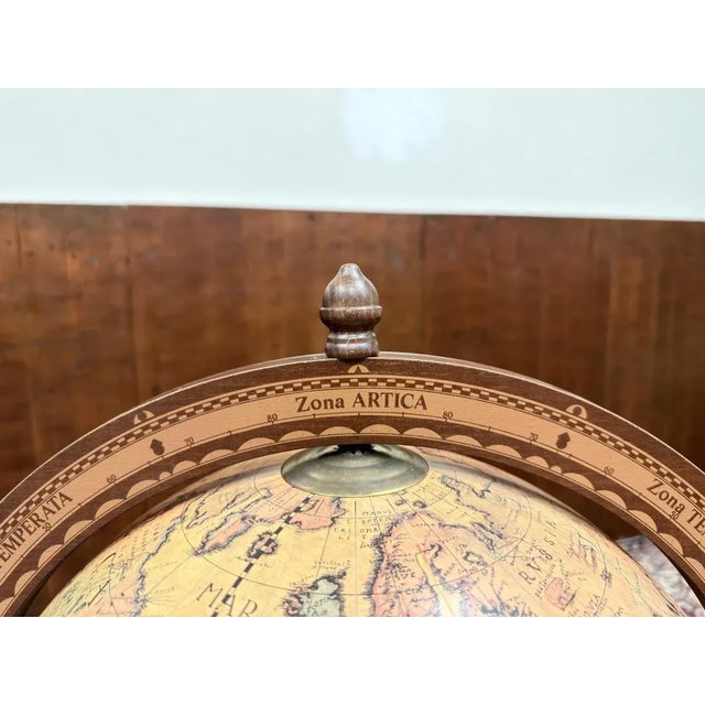 Italian Zoffoli Floor Globe Bar For Sale - Image 4 of 13