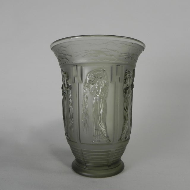 Vintage Art Deco Vase, 1930s For Sale - Image 10 of 15