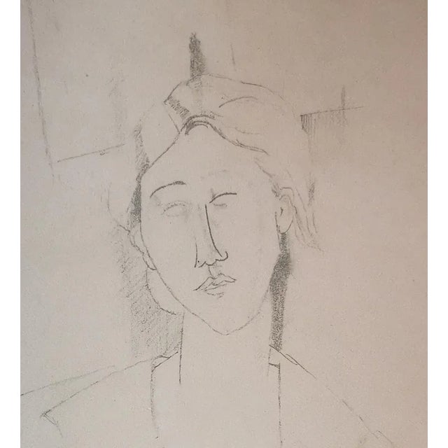 Amedeo Modigliani, Female Portrait, 1959, Lithograph For Sale - Image 10 of 12