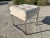 Milo Baughman Style Chrome Upholstered Stool For Sale - Image 9 of 13