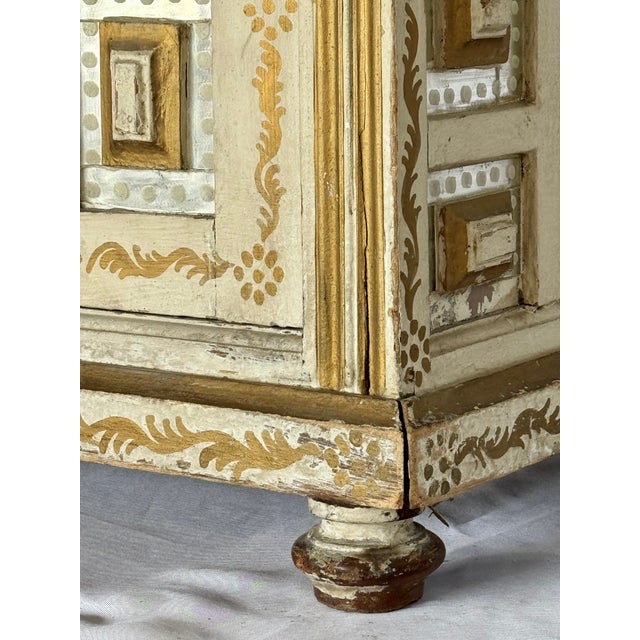 Late 19th Century Anglo Indian Painted Cabinet For Sale - Image 13 of 18
