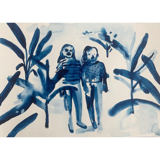 Paper Hanna Ilczyszyn, Jungle, Watercolour, 2022 For Sale - Image 7 of 7