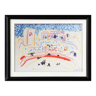 1980s "Toros y Toreros 2" Lithograph After Pablo Picasso For Sale