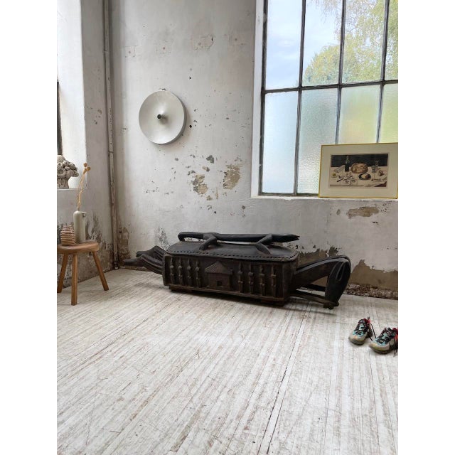 1970s Berber Wooden Chest, 1970s For Sale - Image 5 of 18