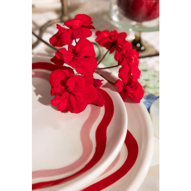 Talk of the Table Artisanal Dessert Plates Set of 4 For Sale - Image 16 of 16