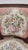 Pink Pair of Vintage Louis XV Style French Provincial Open Armchairs With Pink Romantic Tapestry Upholstery For Sale - Image 8 of 17