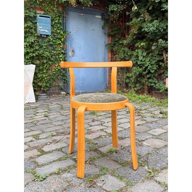 Armchair Series 8000 in Green and Upholstered Beech, by Thygesen & Sørensen for Magnus Olesen For Sale - Image 11 of 11