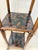 Chinoiserie Vintage Faux Bamboo Chinoiserie Pedestal Accent Table For Sale - Image 3 of 5