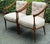 French Vintage Regency Louis XVI Armchairs - A Pair For Sale - Image 3 of 11