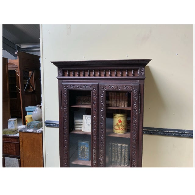 Antique Breton Display Cabinet, 1880s For Sale - Image 11 of 12