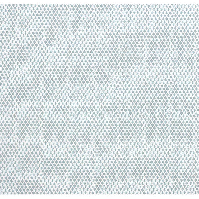 Sister Parish Burmese Linen Fabric in Seafoam Blue Green- 1 7/8 Yards