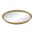 Vintage French Gilt Ormolu Gallery Mirror Tray For Sale