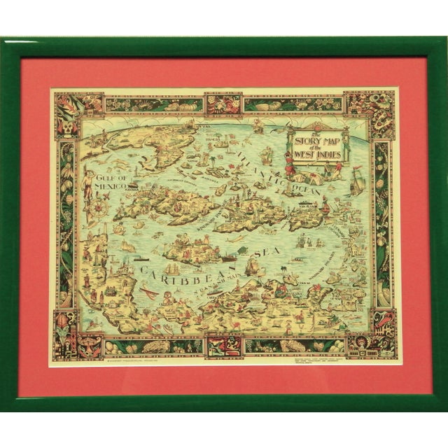 The Story Map of the West Indies For Sale - Image 4 of 8