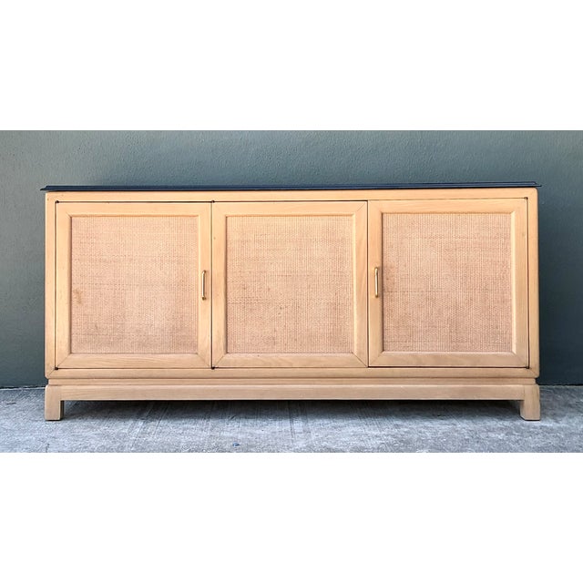 Vintage Wood and Stone Credenza For Sale - Image 10 of 12