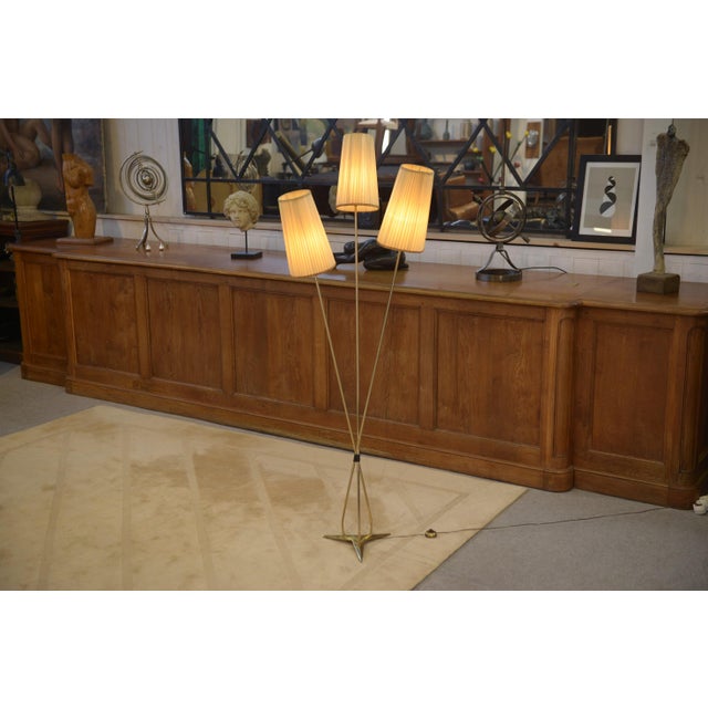 3-Arm Floor Lamp, 1960s For Sale - Image 10 of 10