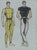 This is a set of 2 costume fashion designs for men for a ballet dance production. They were designed by the iconic Gianni...