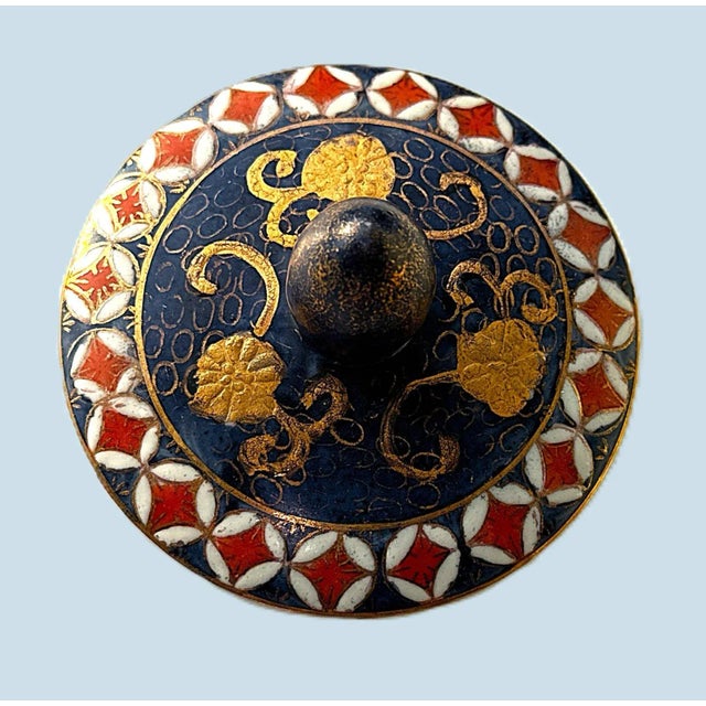 Gump's Exclusive - Large Mid-Century Export Ginger Jar For Sale - Image 9 of 10