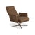 Mr 495 Grey Taupe Fabric Armchair with Manual Function and Ottoman by Musterring, Set of 2 For Sale - Image 5 of 18