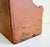 Primitive Wood Box With Scalloped Back For Sale - Image 9 of 14