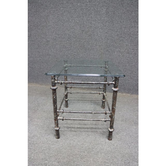 Bronze Bronze Twig Side Table For Sale - Image 8 of 10