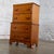 1930s to 1950s Transitional Solid Maple Tall Chest of Drawers With Hand Carved Pulls For Sale - Image 18 of 18