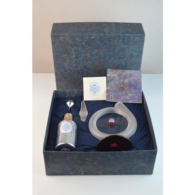 Crystal Perfume Bottle Set from Saint-Louis, France, 1990s For Sale - Image 14 of 15