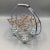 7 Striped Shot Glasses in Chrome Plated Caddy - Set of 8 For Sale In Sacramento - Image 6 of 13