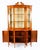 Edwardian Inlaid Satinwood Serpentine Display Cabinet, 19th Century For Sale - Image 17 of 18