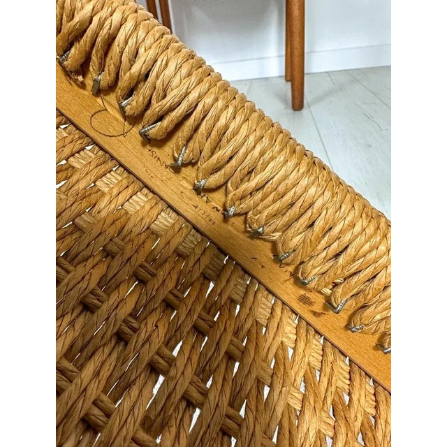 Vintage Danish Teak and Papercord Dining Chairs 84 by Niels O. Møller for Jl Møller, 1960s, Set of 6 For Sale - Image 9 of 13