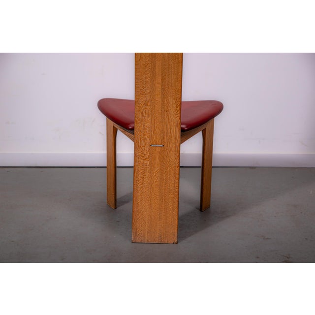 Iris Chairs by Bob Van Den Berghe for Van Den Berghe Pauvers, 1995, Set of 8 For Sale - Image 11 of 14
