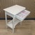 Long-Legged Dresser Sewing Table with White Shelf For Sale - Image 6 of 11