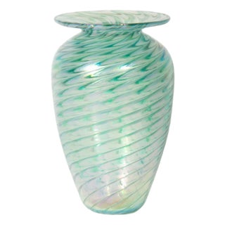 Glass Eye Studio 1973 Art Glass Vase For Sale