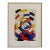 Alexander Calder Style Abstract Spiral Art Print – 1970s Primary Colors For Sale
