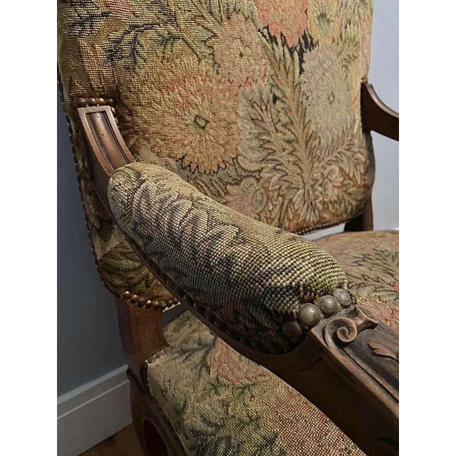 Antique Regency Armchair, 1740 For Sale - Image 4 of 13